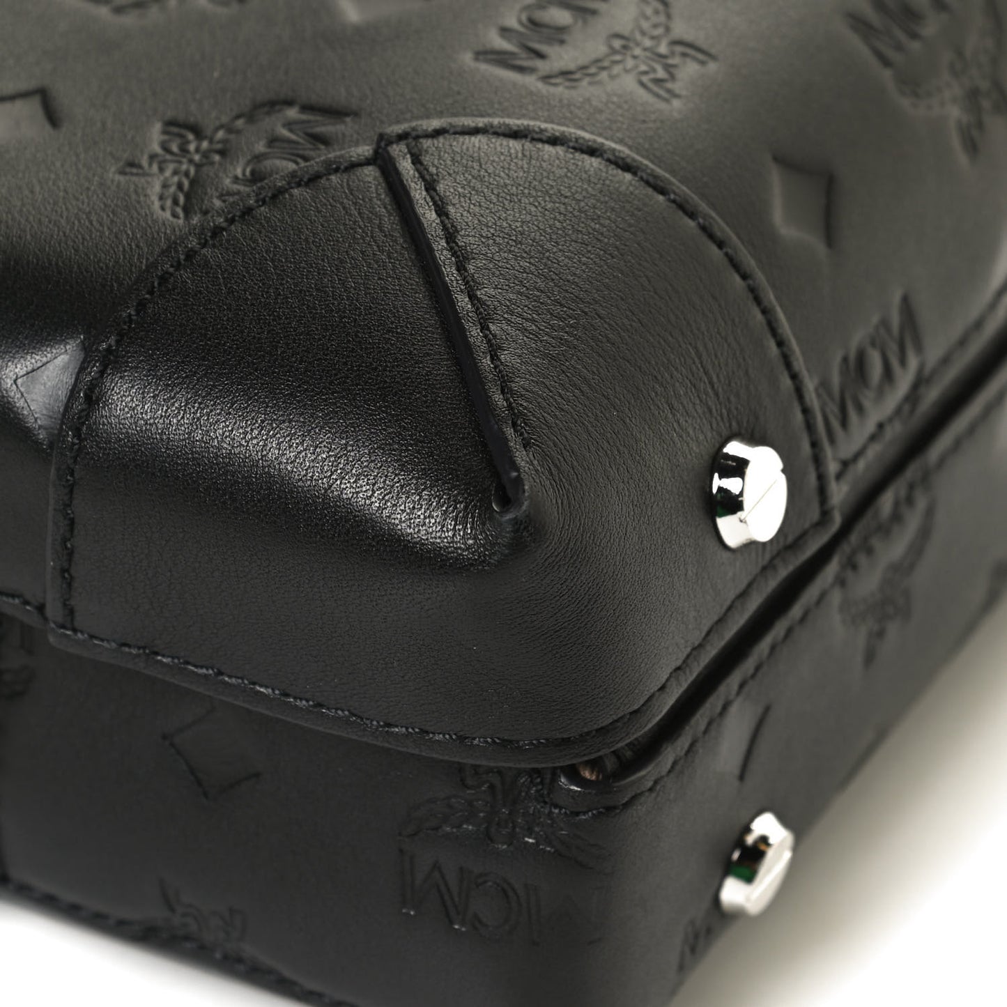 Calfskin Ottomar Monogram Small Berlin Crossbody Black