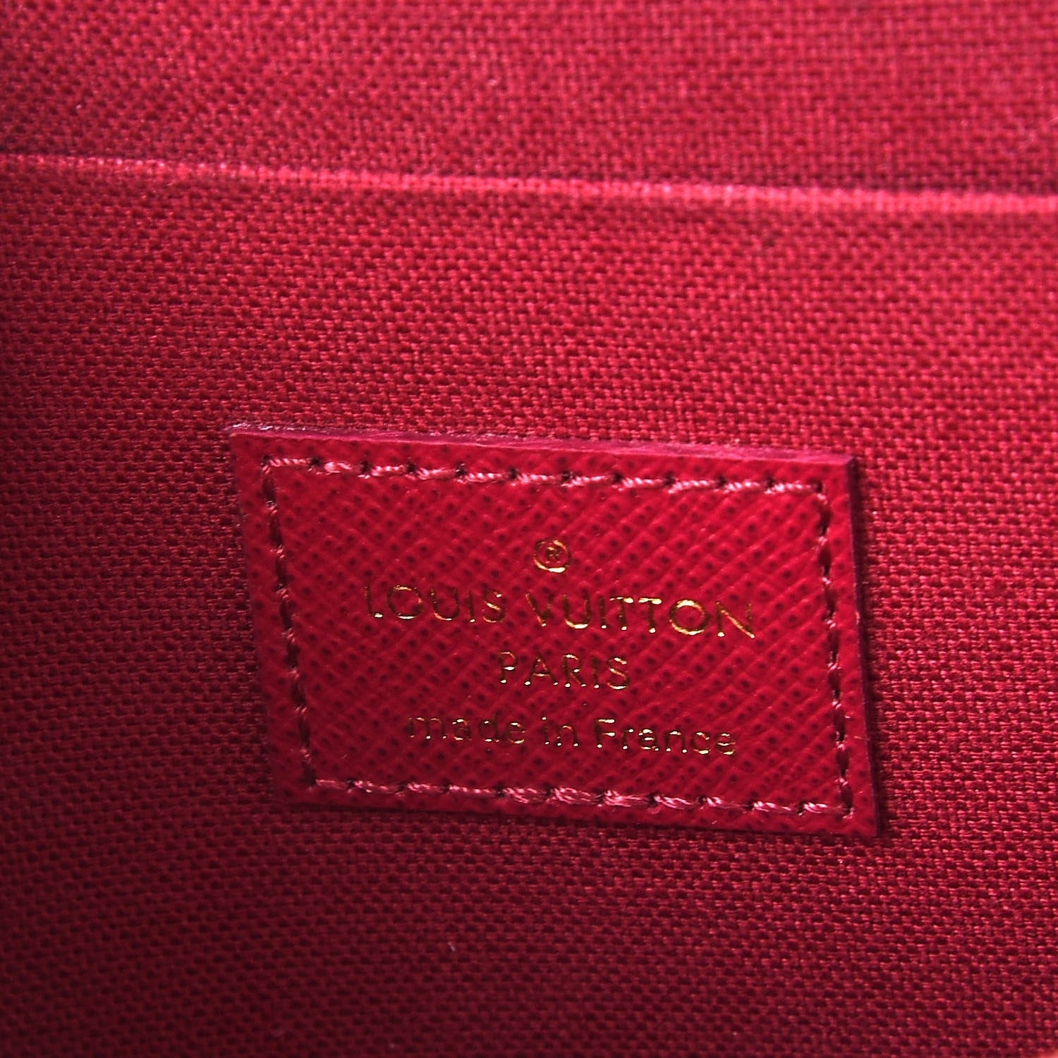 Louis Vuitton Monogram Pochette Felicie Chain Wallet Fuchsia 10 of 11
