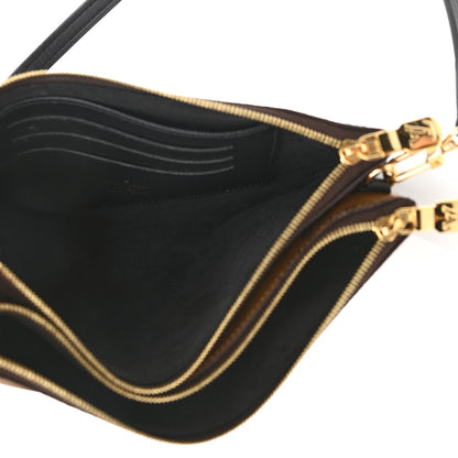 Louis Vuitton Reverse Monogram Giant Double Zip Pochette 6 of 12