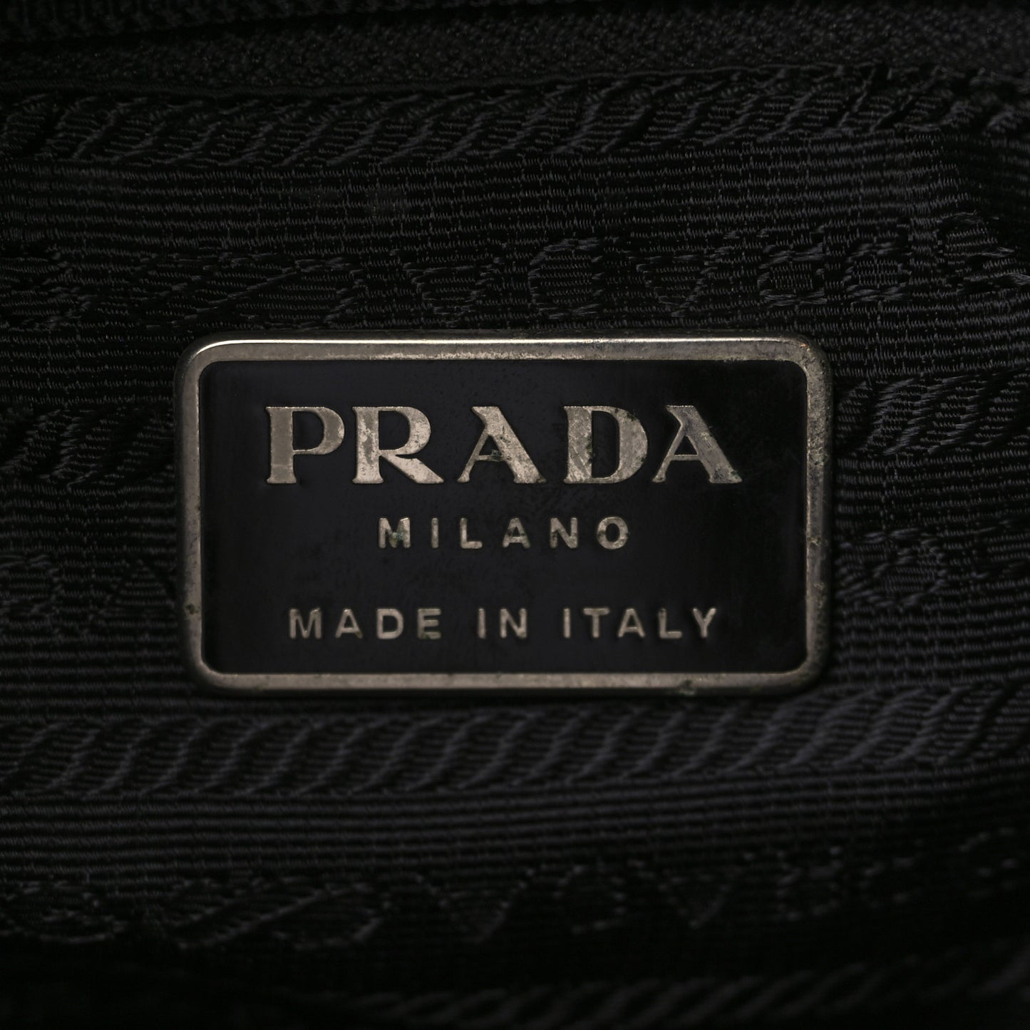 Nylon Vela Medium Backpack Black