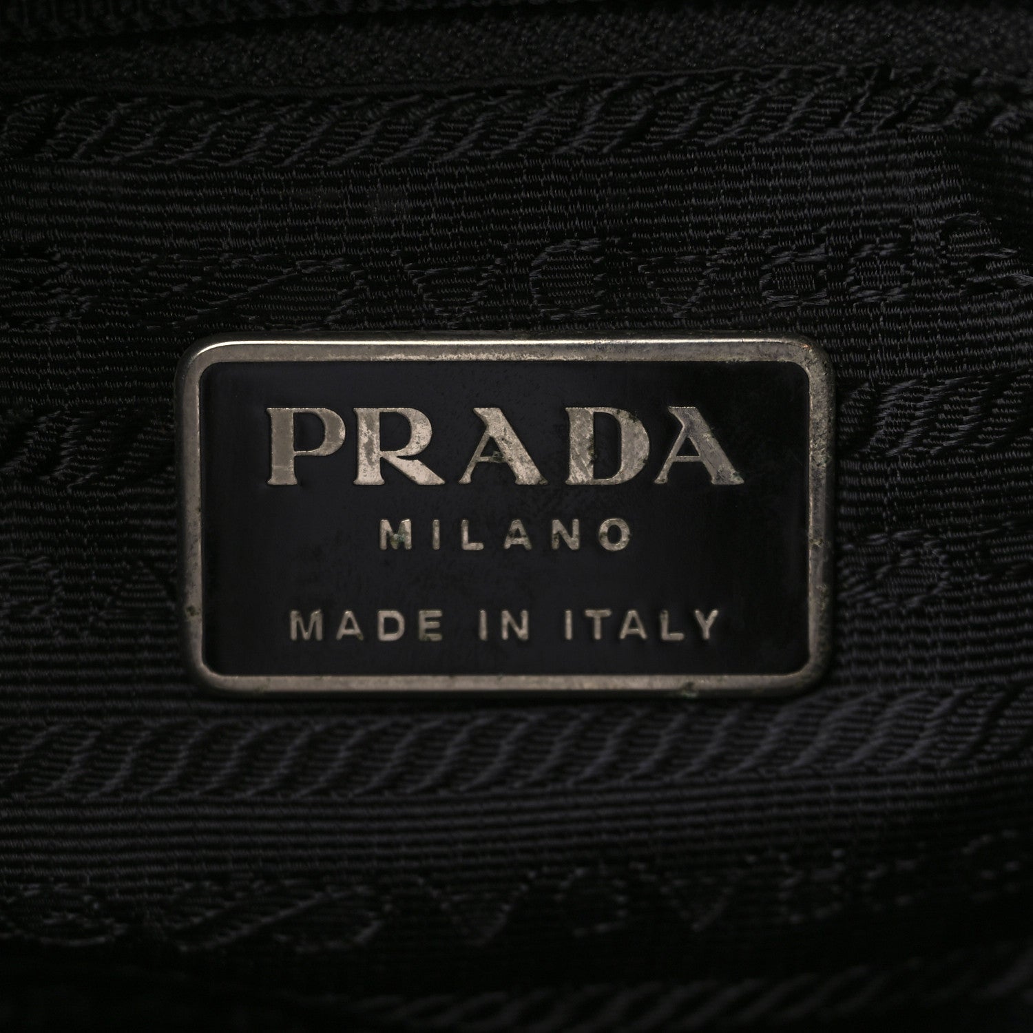 Prada Nylon Vela Medium Backpack Black 6 of 9