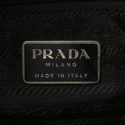 Prada Nylon Vela Medium Backpack Black 6 of 9