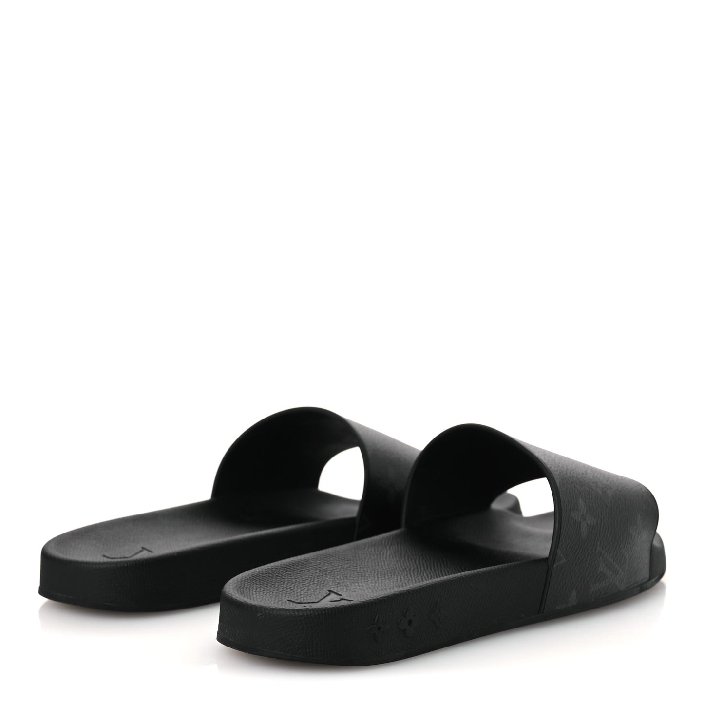 Monogram Eclipse Mens Waterfront Mules 7 Black