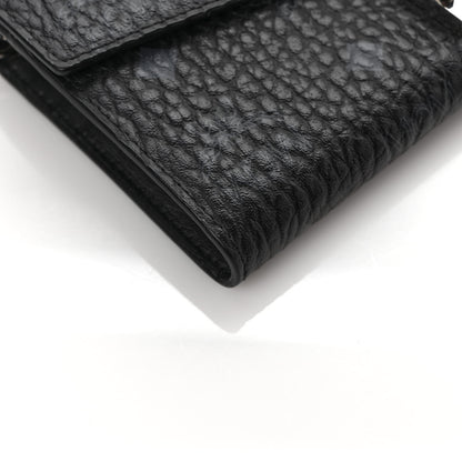 MCM Visetos Large Patricia Wallet On Chain Black 9 of 11