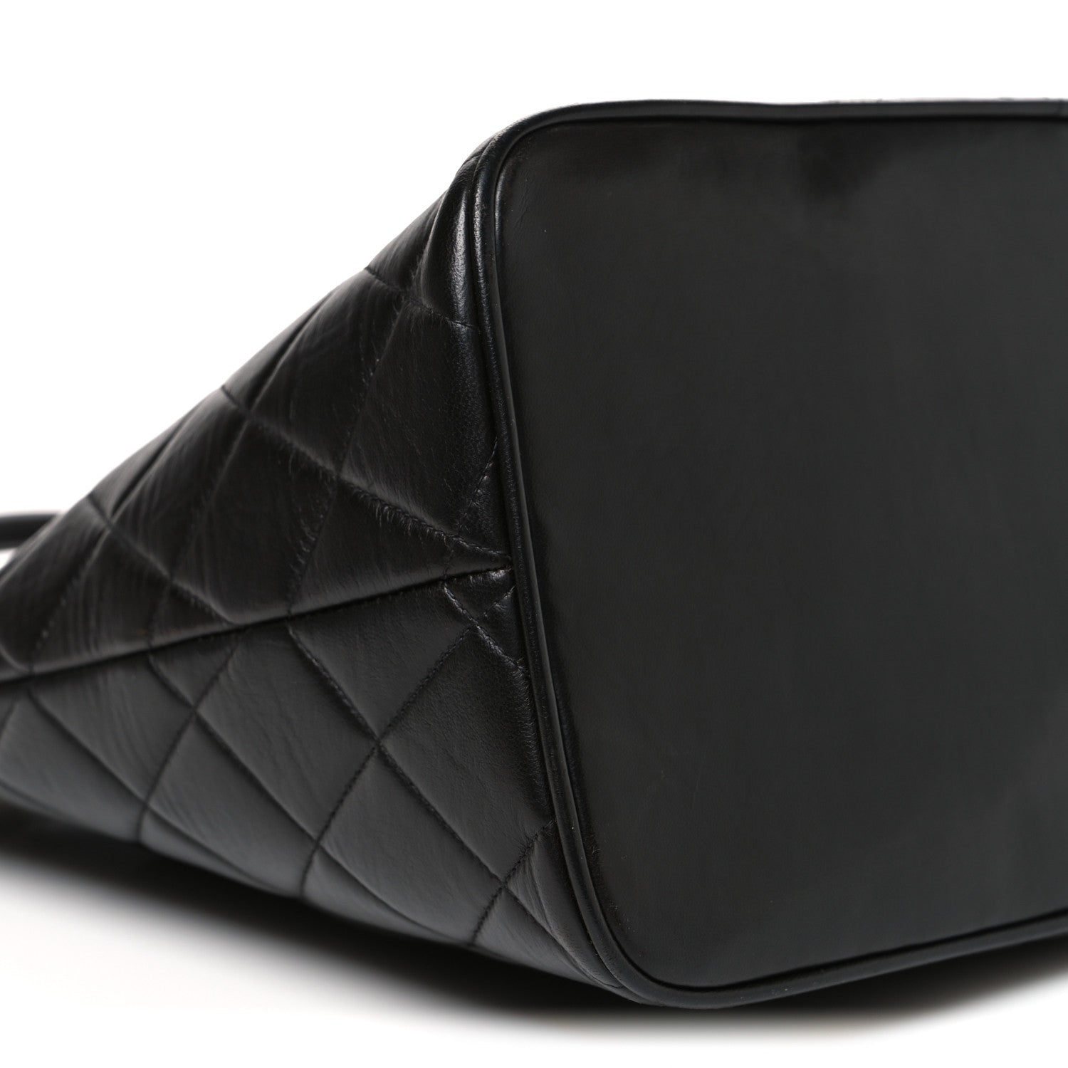 Chanel Lambskin Quilted Medallion Tote Black 9 of 10