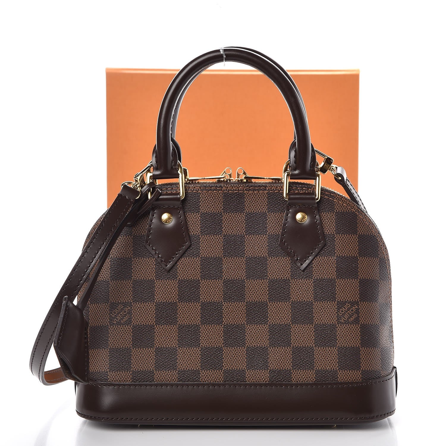 Louis Vuitton Damier Ebene Alma BB 9 of 9