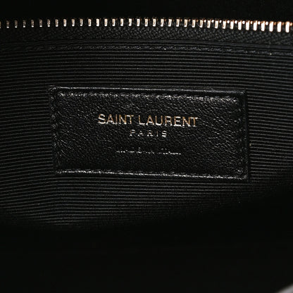 Saint Laurent Grained Calfskin Small Sac De Jour Charcoal 6 of 17