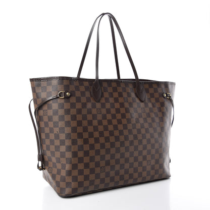 Louis Vuitton Damier Ebene Neverfull GM 3 of 14