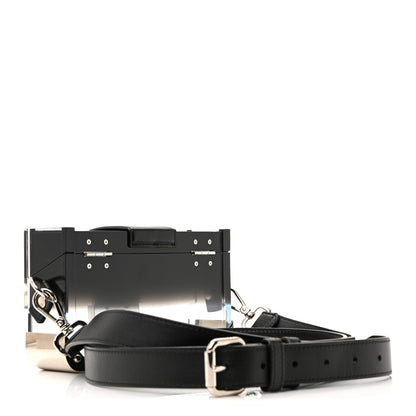 Fendi Plexiglass Vitello Mini Baguette Trunk Black Transparent 5 of 21