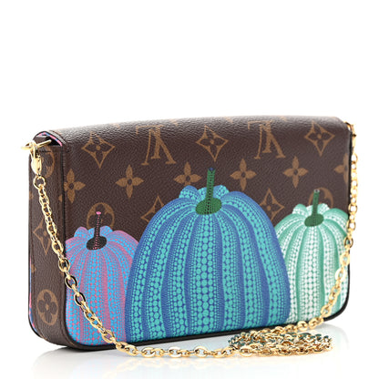 Louis Vuitton LV X YK Monogram Pumpkins Pochette Felicie 4 of 12