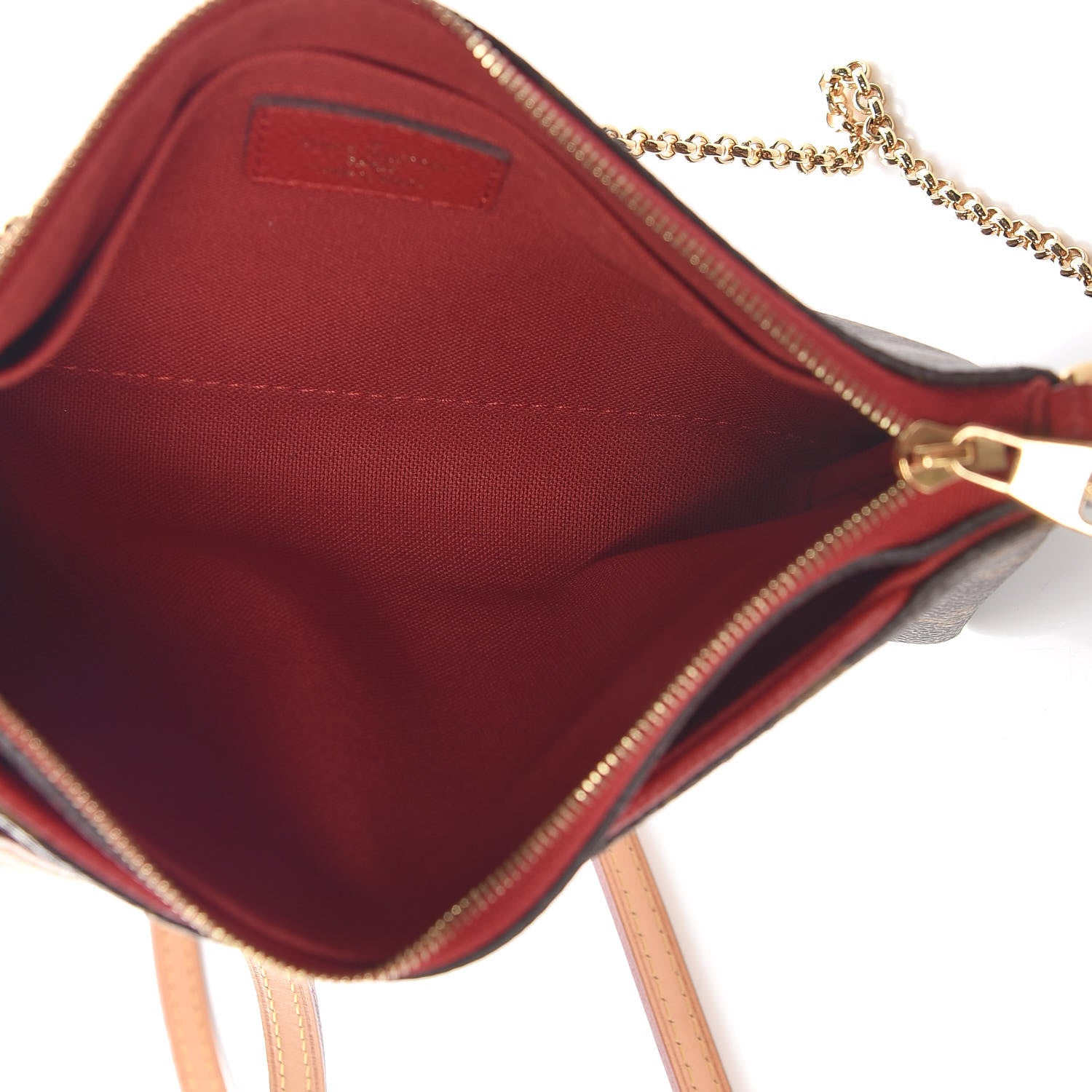 Louis Vuitton Monogram Pallas Clutch Cherry 5 of 9