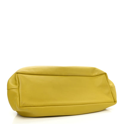 Mansur Gavriel Lambskin Cloud Clutch Pomelo 4 of 8