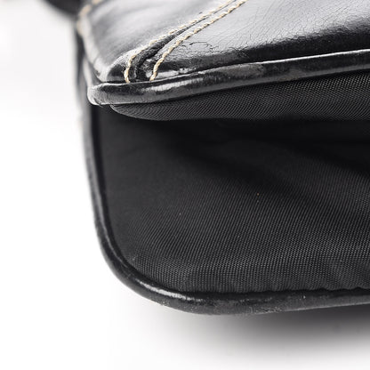 Prada Tessuto Nylon Shoulder Bag Black 9 of 10