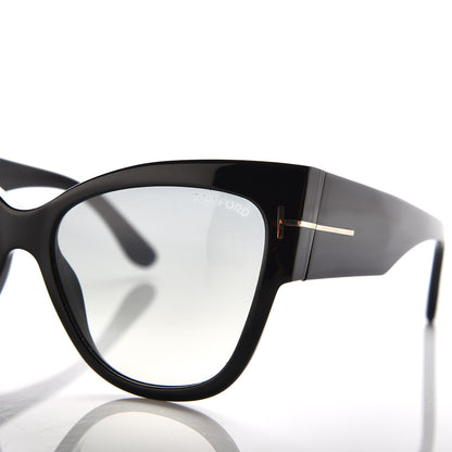 Tom Ford Acetate Anoushka Cat Eye Sunglasses TF371 Black 7 of 7