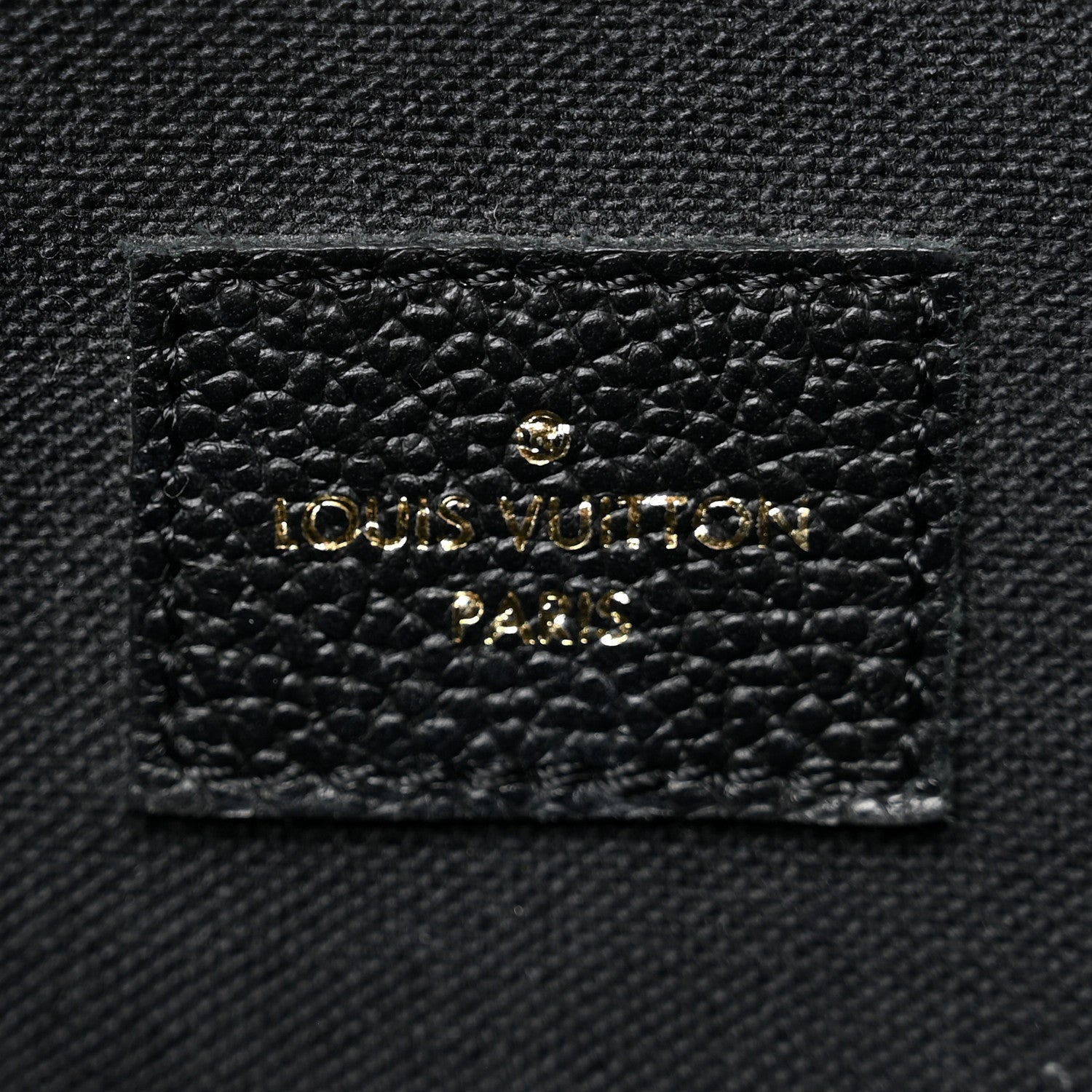Louis Vuitton Empreinte Pochette Felicie Chain Wallet Black 6 of 10