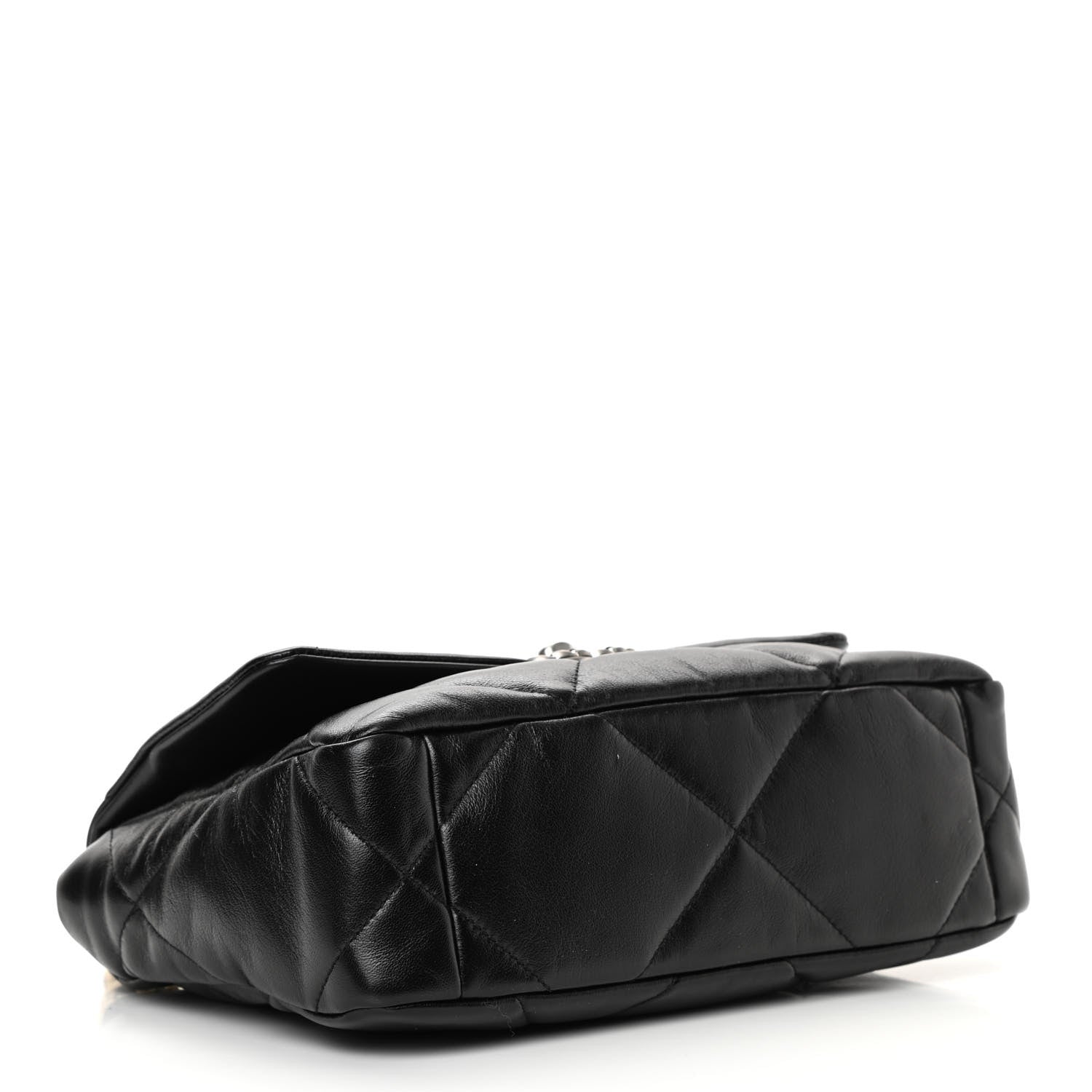 Chanel Lambskin Quilted Medium Chanel 19 Flap Black 4 of 13