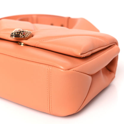 Bulgari Calfskin Matelasse Mini Serpenti Cabochon Crossbody Bag Coral 8 of 8