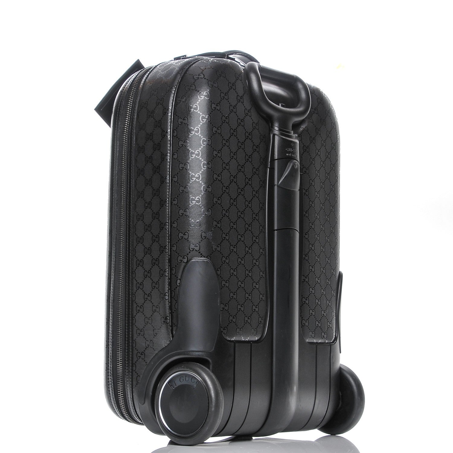 Gucci Imprime Monogram Small Interlocking G Trolley Black 3 of 14