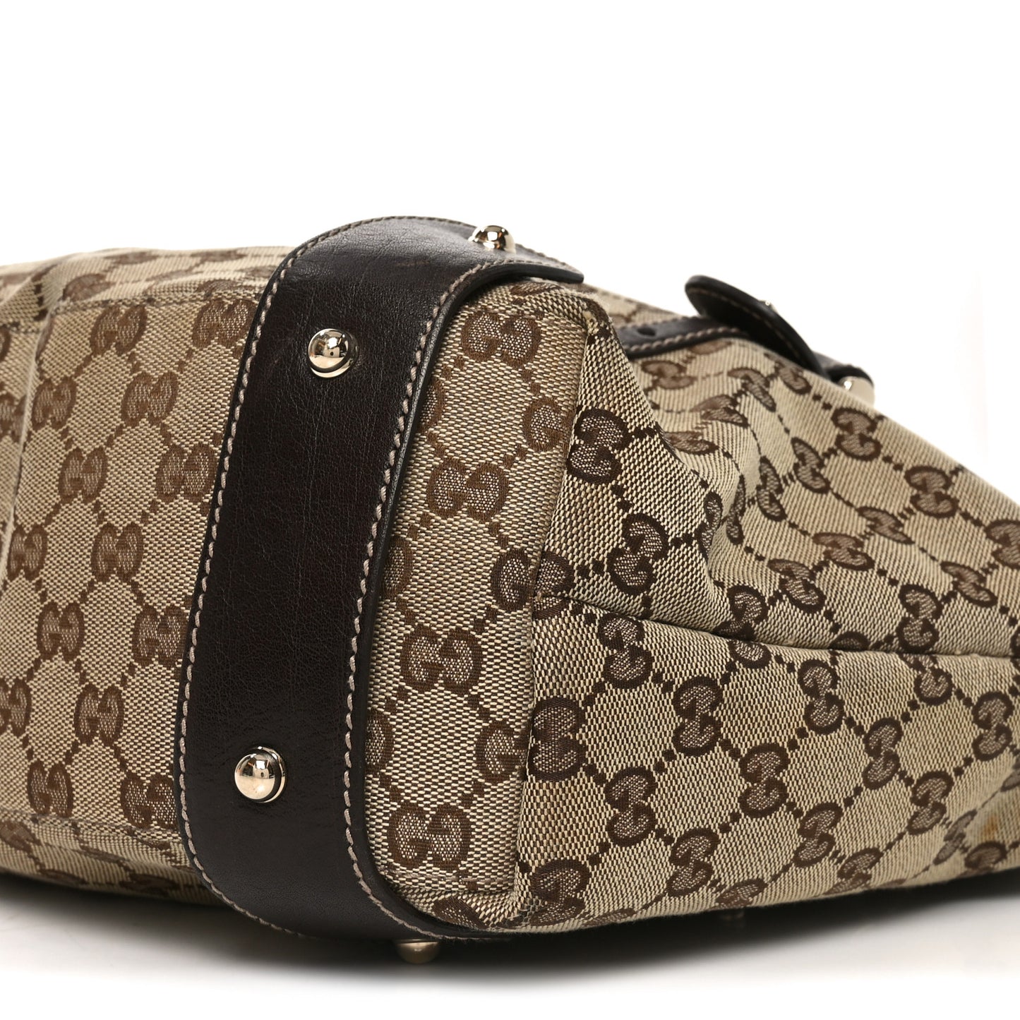 Monogram Medium Pelham Shoulder Bag Dark Brown
