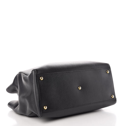 Fendi Vitello Elite Regular 2Jours Tote Black 5 of 10