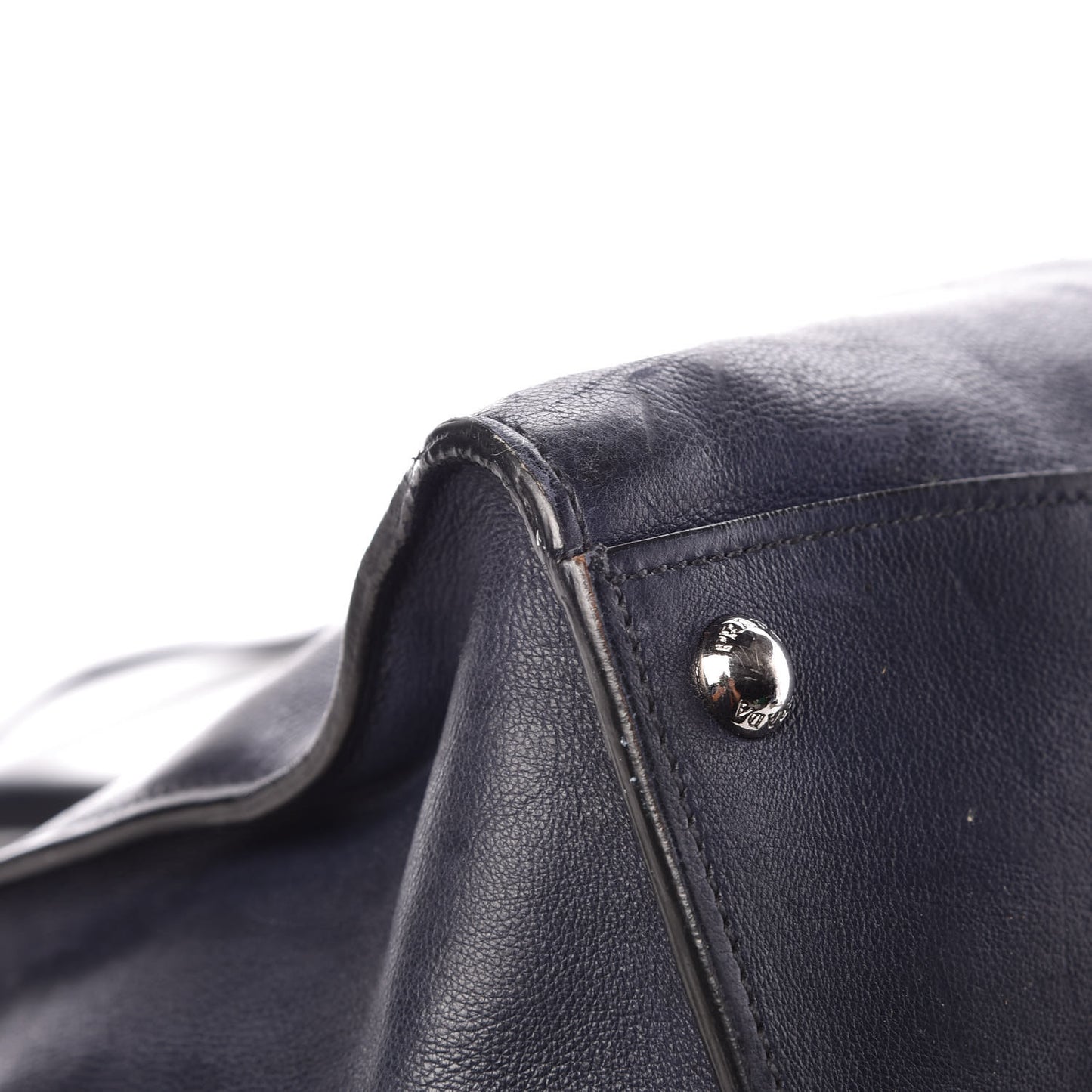 Glace Calfskin Twin Pocket Tote Baltico