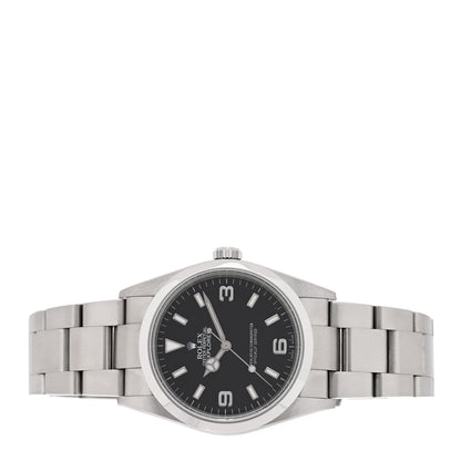Rolex Stainless Steel 36mm Oyster Perpetual Explorer Watch Black 114270 2 of 4