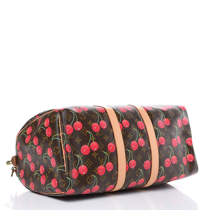 Louis Vuitton Monogram Cerises Keepall 45 3 of 11