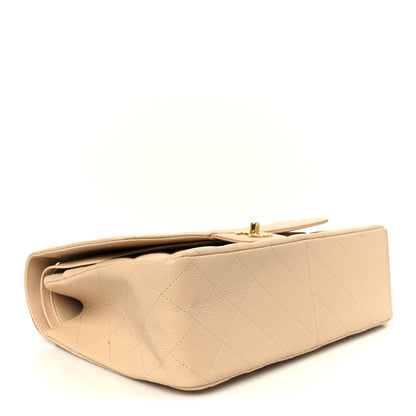 Chanel Caviar Quilted Jumbo Double Flap Beige 4 of 11