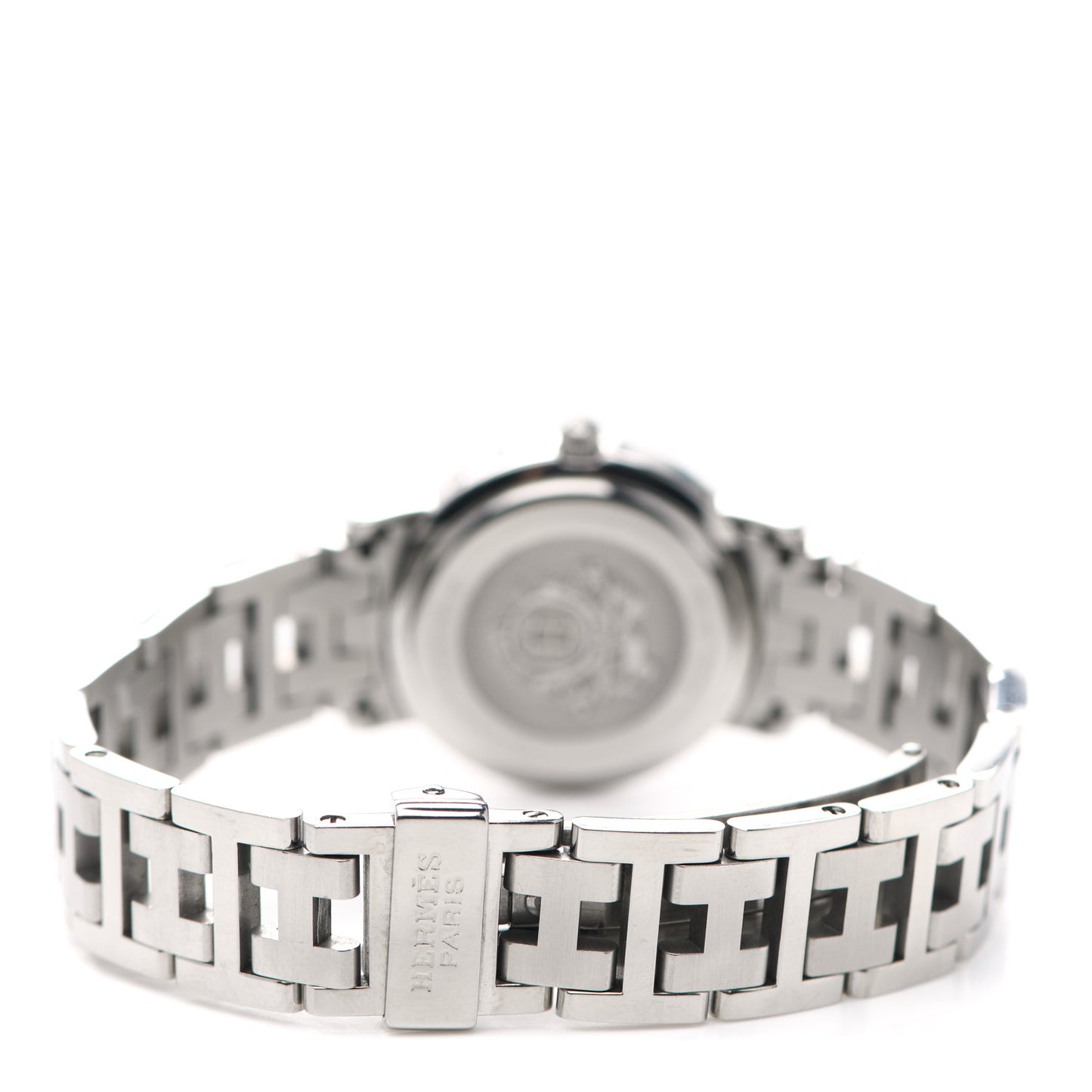 Stainless Steel 24mm Clipper Quartz Watch Black