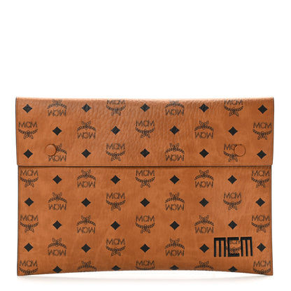 MCM Visetos Tri Pouch Set Cognac 3 of 13