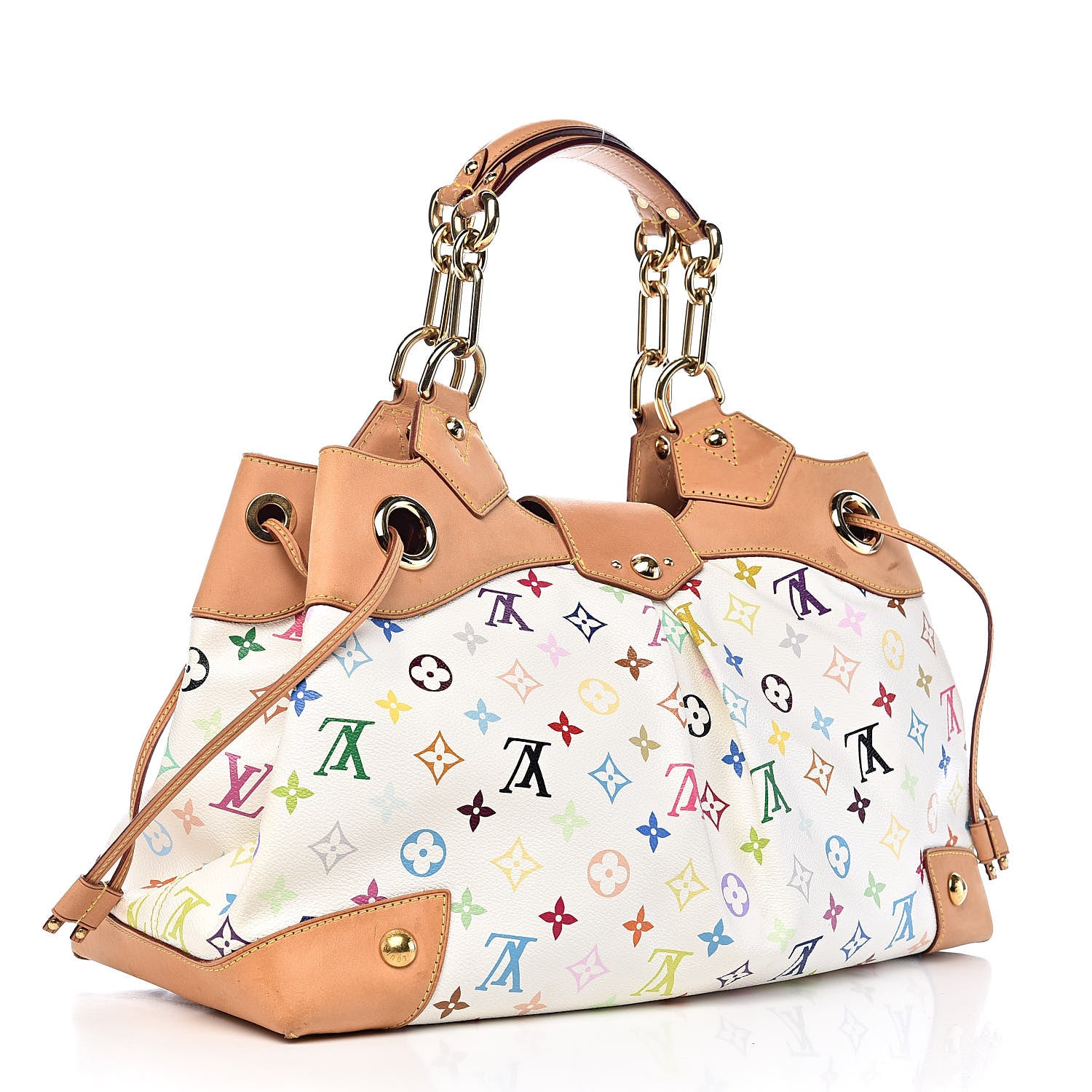 Louis Vuitton Monogram Multicolor Ursula White 3 of 17