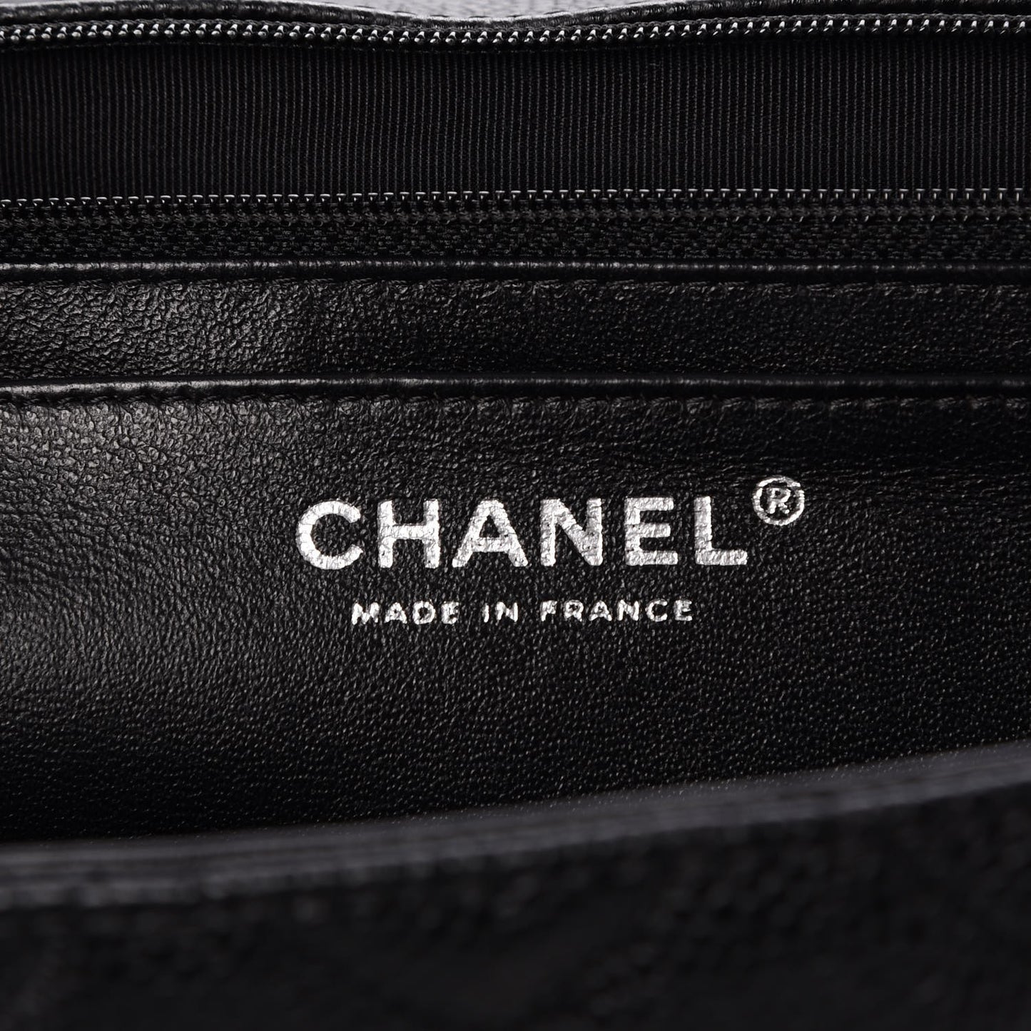 Caviar Quilted Jumbo Single Flap Black