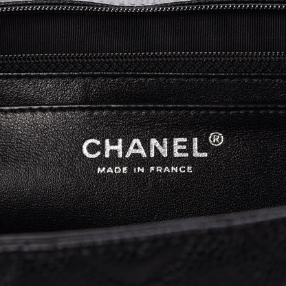 Chanel Caviar Quilted Jumbo Single Flap Black 6 of 8