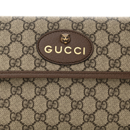 Gucci GG Supreme Monogram Neo Vintage Web Belt Bag Brown 8 of 11
