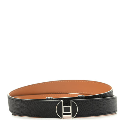 Hermes Epsom 24mm Hermes 2002 Metal Belt Black 1 of 5
