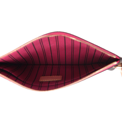 Louis Vuitton Monogram Neverfull MM GM Pochette Pivoine 5 of 10