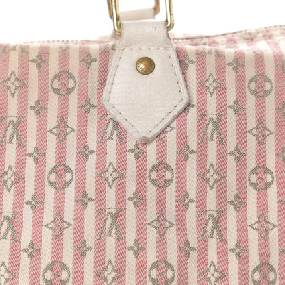 Louis Vuitton Mini Lin Croisette Speedy 30 Rouge 12 of 16