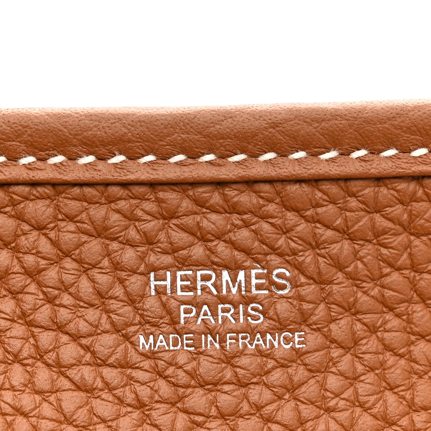 Hermes Taurillon Clemence EVELYNE III PM Gold 6 of 11