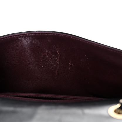 Chanel Lambskin Quilted Small Diamond CC Flap Black 15 of 26