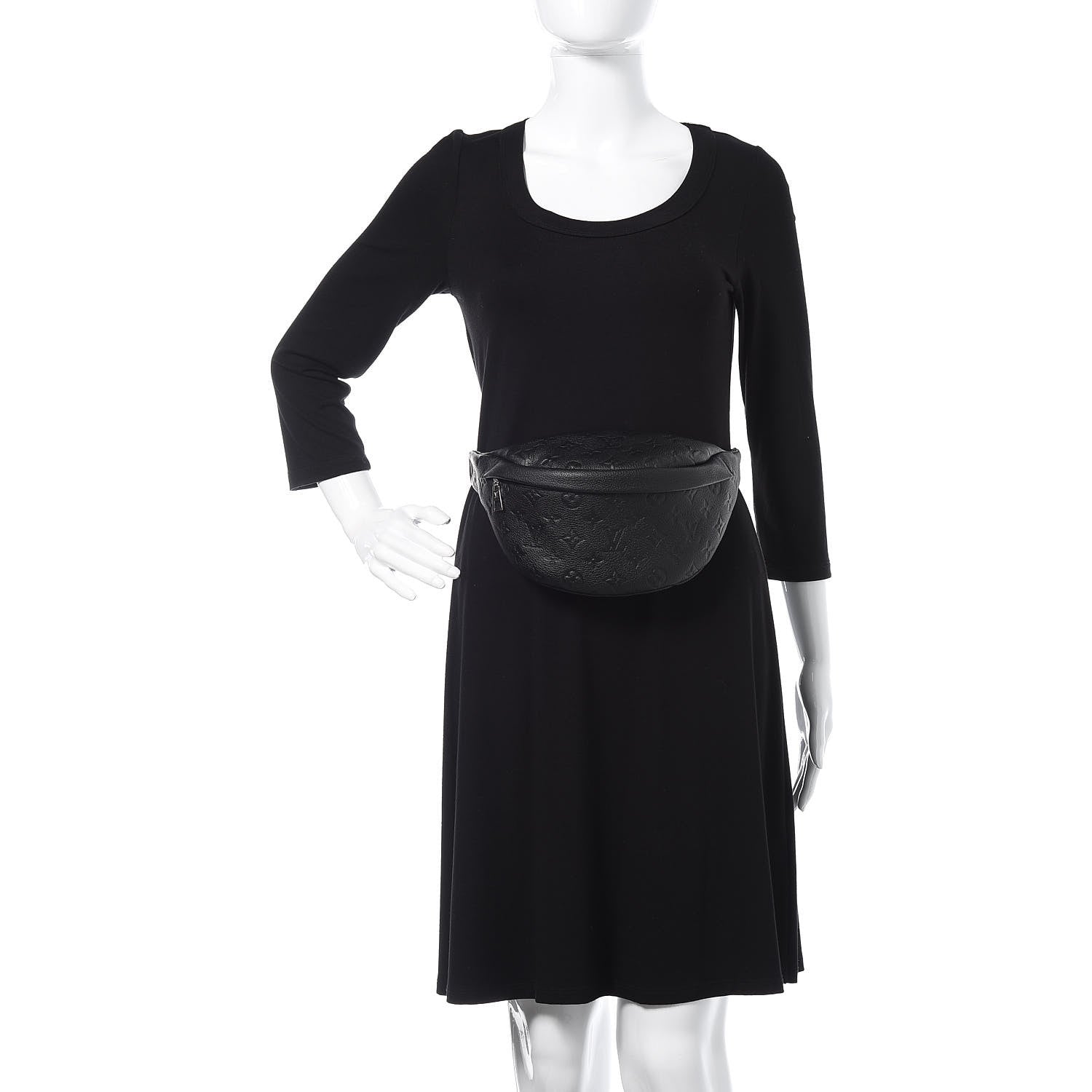 Louis Vuitton Empreinte Uniformes BumBag Black 2 of 8
