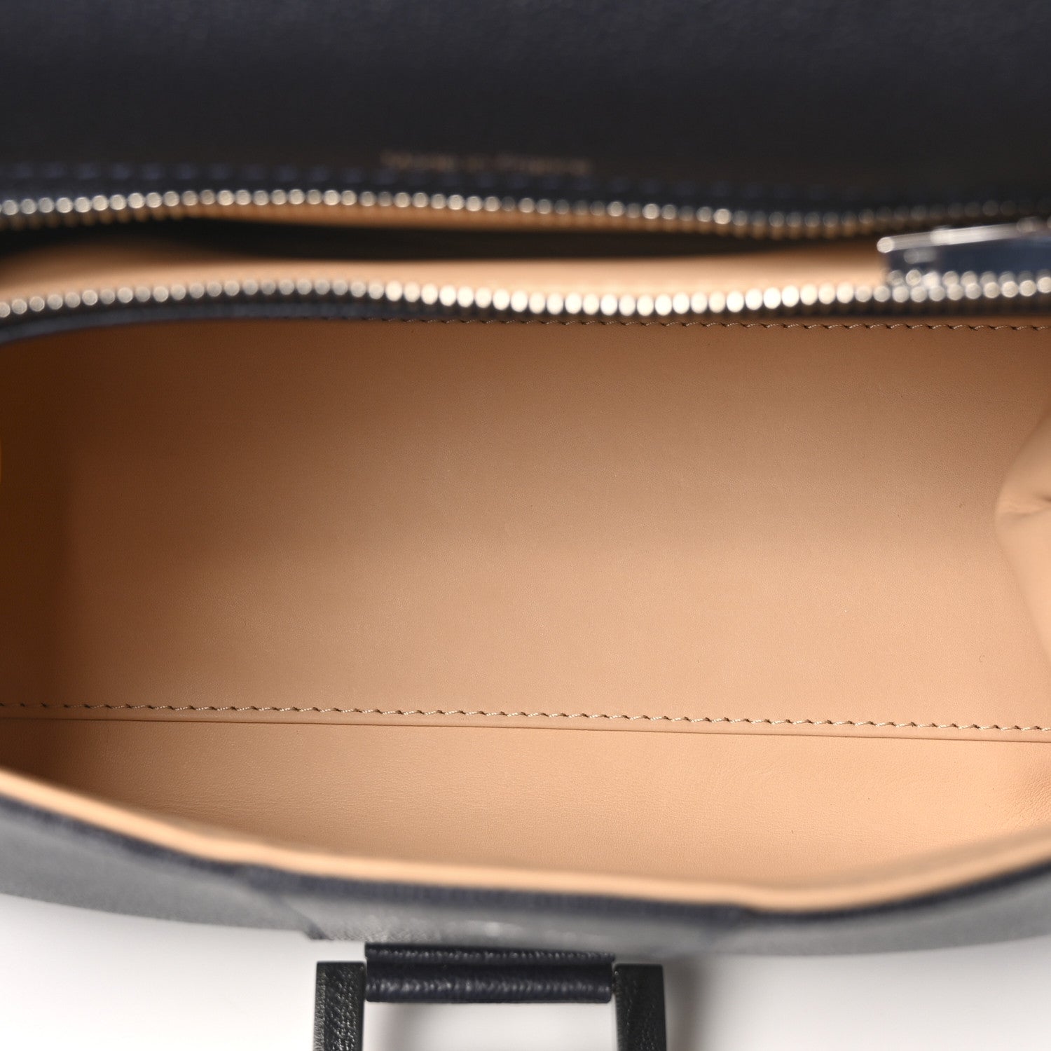 Delvaux Grained Calfskin PM Brillant Satchel Midnight 6 of 11