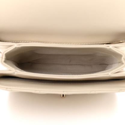 Chanel Lambskin Quilted Mini Citizen Chic Flap Ivory 5 of 9