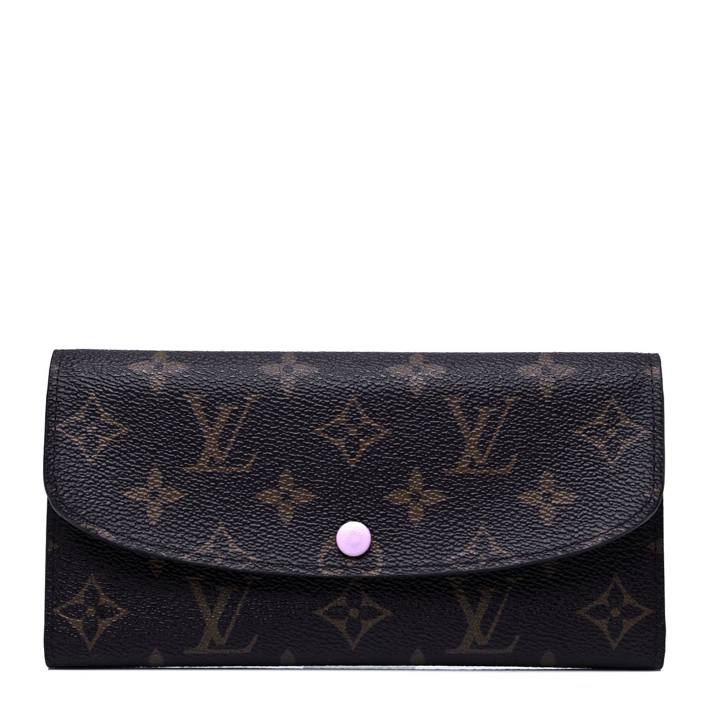 Monogram Emilie Wallet Rose Ballerine