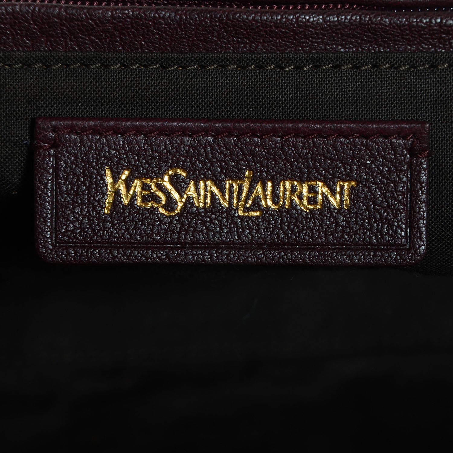 Saint Laurent Sheepskin Large Cabas ChYc Brown 6 of 9