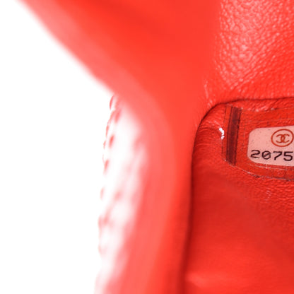 Chanel Patent Distressed Calfskin Quilted 2.55 Reissue 225 Flap Red 6 of 11