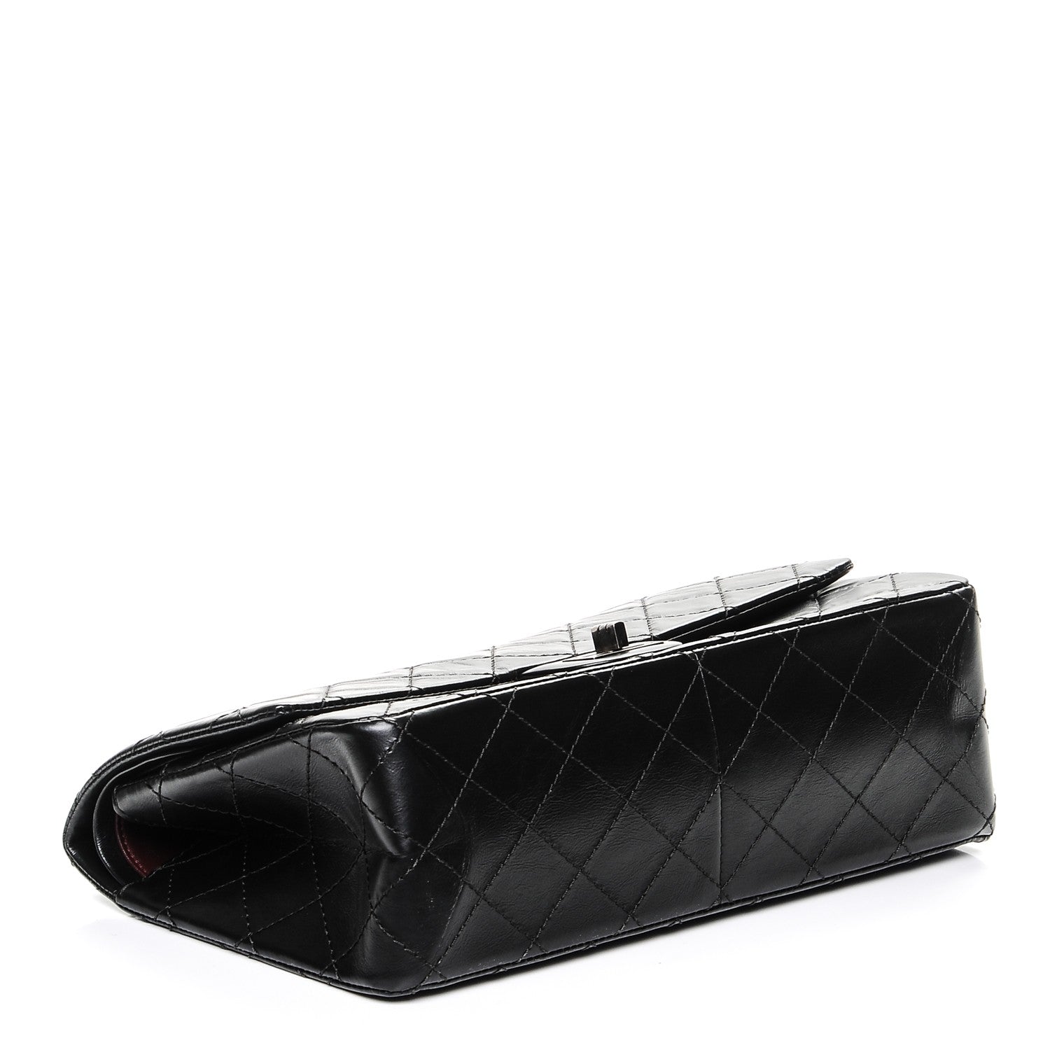 Chanel Aged Calfskin Quilted 2.55 Reissue 226 Flap Black 4 of 8