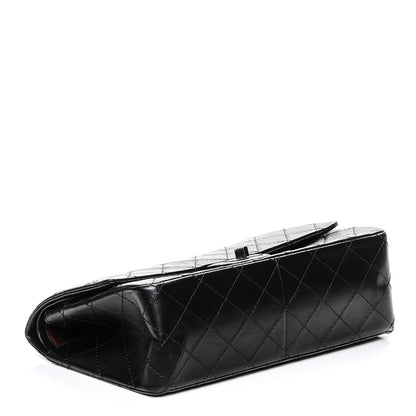Chanel Aged Calfskin Quilted 2.55 Reissue 226 Flap Black 4 of 8