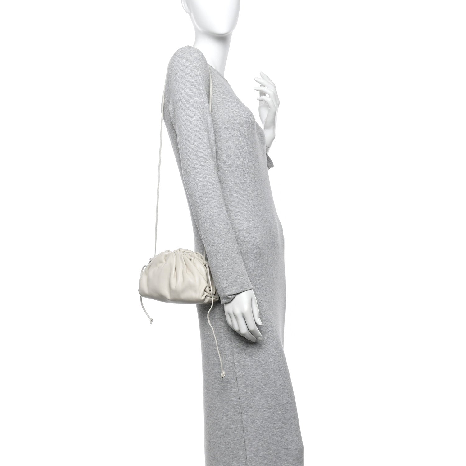 Bottega Veneta Butter Calfskin The Mini Pouch Mist 2 of 10