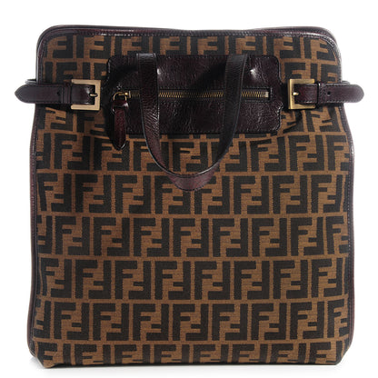 Fendi Zucca Shopper Tote Tobacco 1 of 10