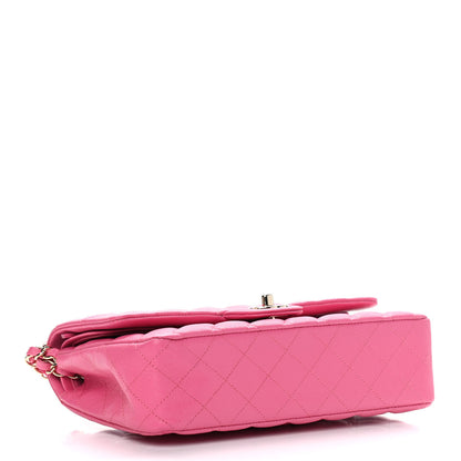 Chanel Caviar Quilted Medium Double Flap Pink 9 of 9